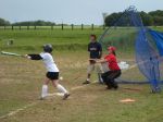 Tournoi de Softball Touristes: Vikings Prix-les-Mzires - Match vs Meaux - Batrice