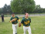 Meaux: Softball - les frres Rossato Geoffroy et Yannick