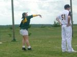 Tournoi de Softball Moret: Emilie au catch